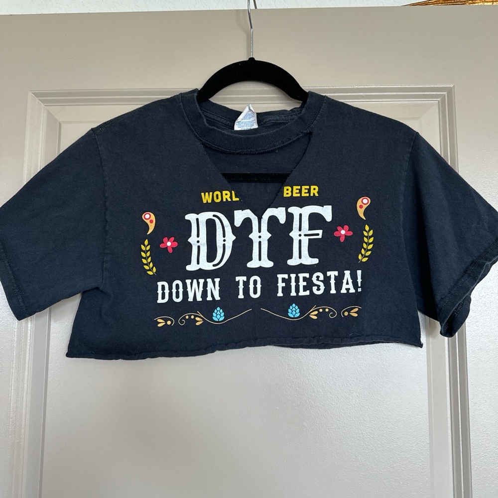 World of Beer crop top
